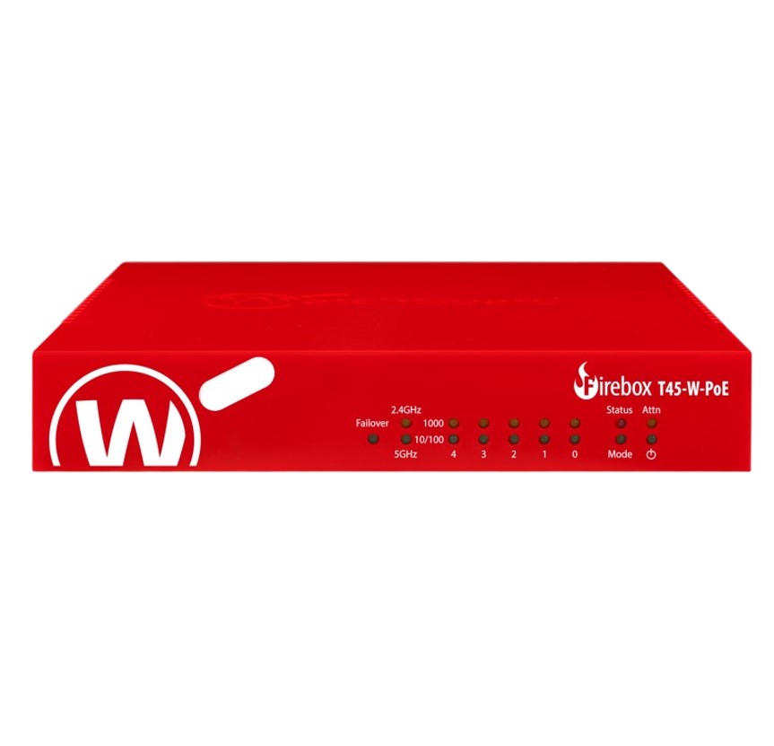 [654522079930] 654522079930 WatchGuard Firebox T45-W-PoE with 3-yr Basic Security Suite (AU)