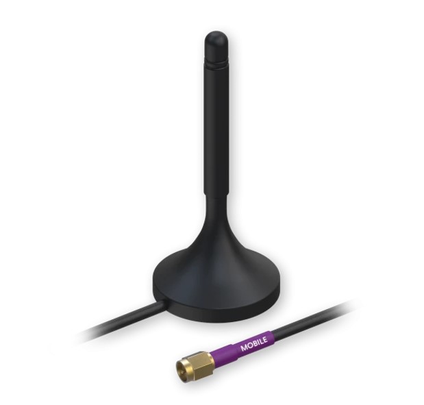 [4779051840380] 4779051840380 Teltonika Mobile 4G/LTE Magnetic SMA Antenna - 3m Cable Length