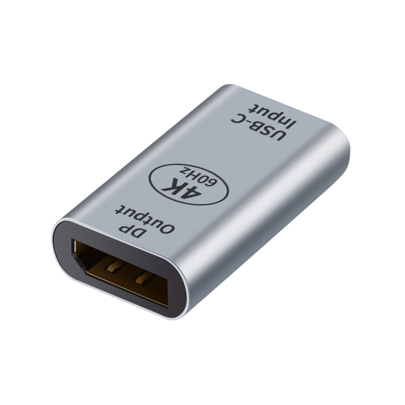 [9320652021095] 9320652021095 Astrotek USB-C to DP DisplayPort Female to Female Adapter support 4K@60Hz for iPad Pro Macbook Air Samsung Galaxy MS Surface Dell XPS