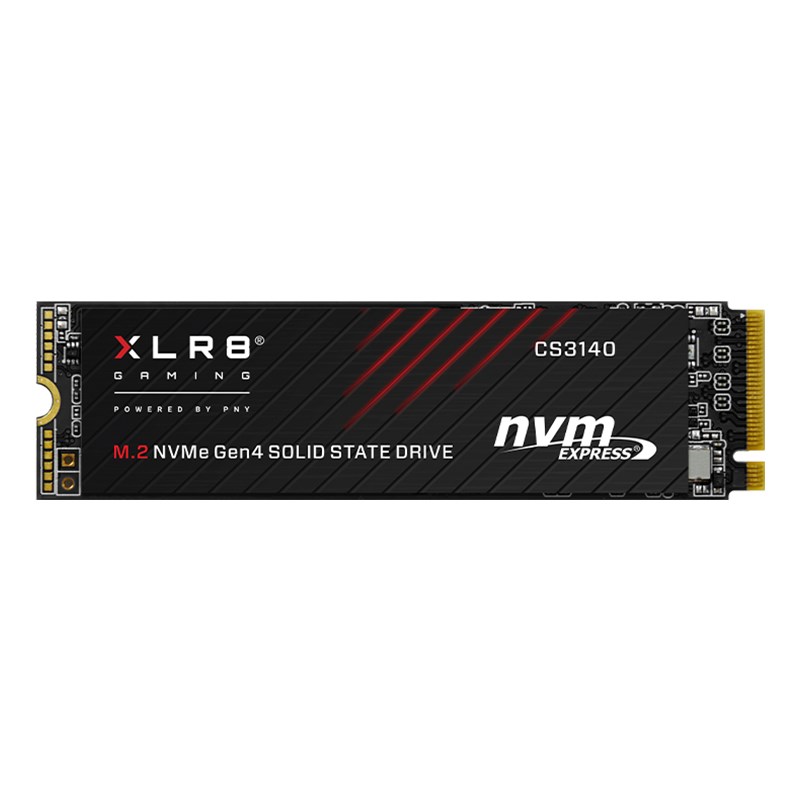 [4718006453909] PNY CS3140 2TB NVMe Gen4 SSD M.2 7500MB/s 6850MB/s R/W 1400TBW 650K/700K 2M hrs MTBF 5yrs