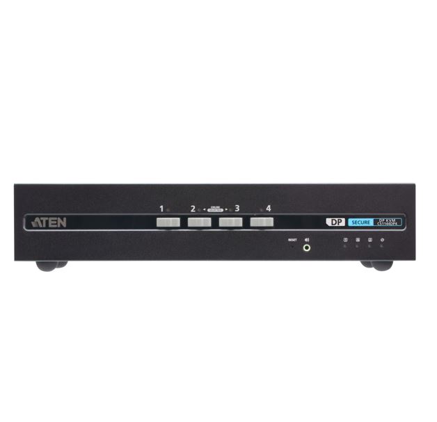 [KVA-CS1144DP4] Aten 4-Port USB DisplayPort Dual Display Secure KVM Switch (PSD PP v4.0 Compliant)