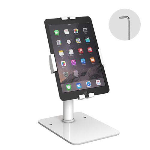 [6956745170048] 6956745170048 Brateck MPBT-PAD33-04 Universal Anti-Theft Tablet Countertop Fit most  7.9” to 11” Tablets - White (LS)