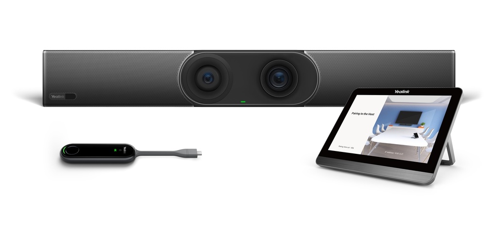 [6938818315020] 6938818315020 Yealink MeetingBar A30 Microsoft Teams and Zoom Rooms on Android,Medium Room 10-15 people, CTP18 Touch Panel, WPP30 Wireless Content Sharing