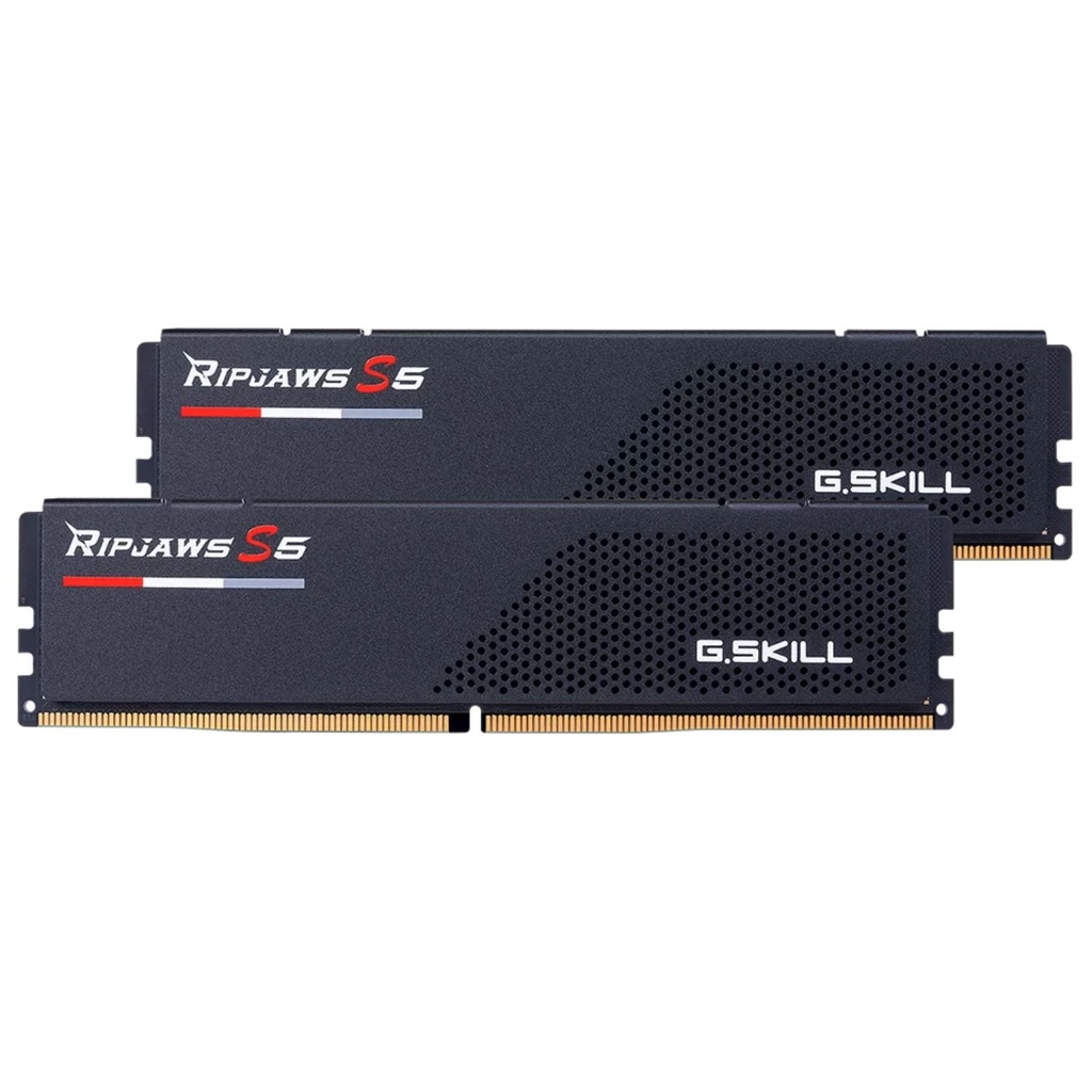[4713294230850] G.SKILL F5-5200J4040A16GX2-RS5K 32GB (2 x 16GB)/ DDR5 5200 MT/s/ Timings 40-40-40-83/ Voltage 1.1V/ Ripjaws S5