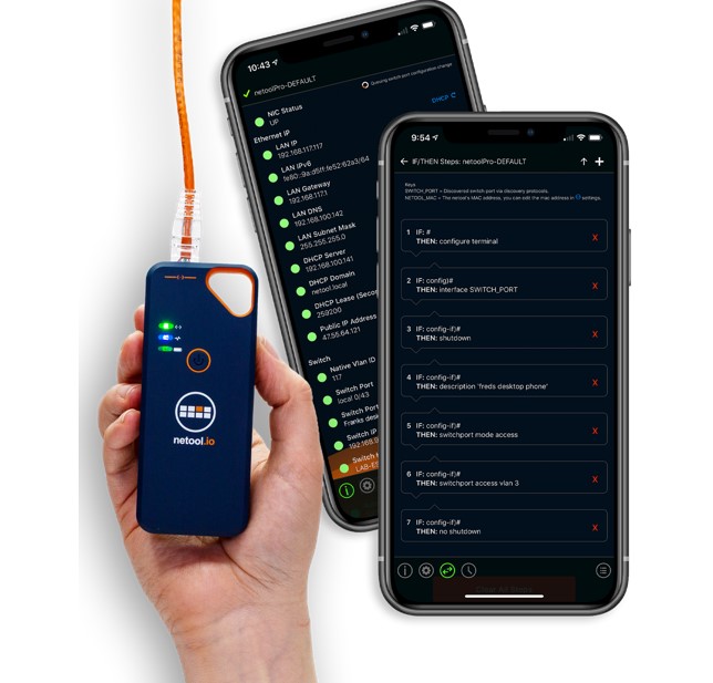 [860005583645] 860005583645 Netool PRO 2 - Portable Network Engineering Tool - Scan Network (VLAN, Switch data, STP, PCAP, DHCP, Ping, Traceroute and More)