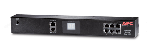 [731304260257] 731304260257 APC NetBotz Rack Sensor Pod 150, Supports 6x Universal Sensors, Sensors Sold Seperately