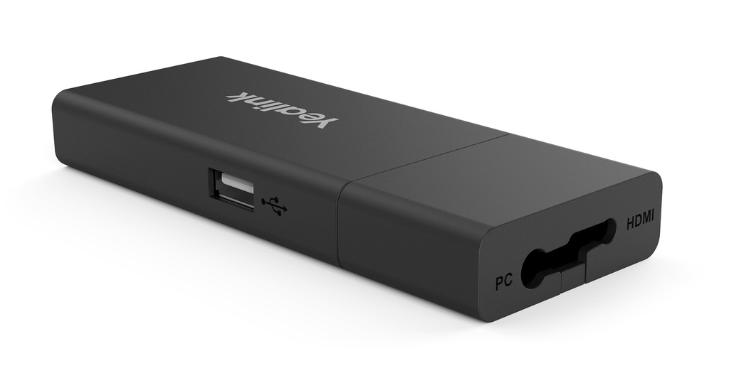 [6938818305007] 6938818305007 Yealink VCH51, Cable Content Sharing Box for MeetingBar A20  A30 series, 0.6m HDMI Cable, 0.6m USB-C Cable, HDMI Sharing
