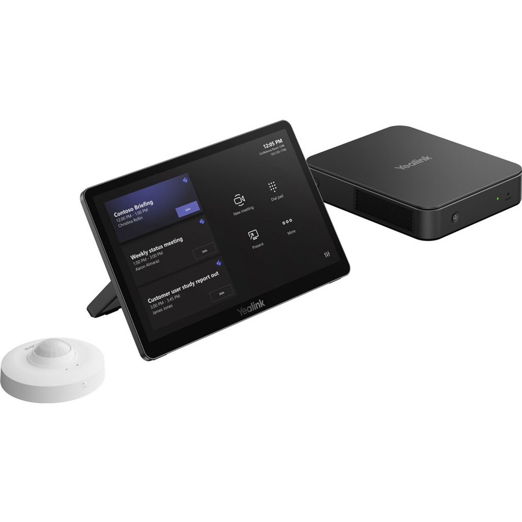 [6938818316263] 6938818316263 Yealink MCore PRO, Mtouch-Plus and Roomsensor Kit for Microsoft Teams Rooms, Control Freely, Share Effortlessly