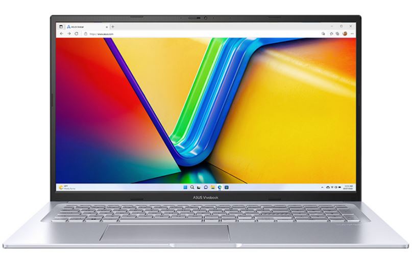 [4711387129715] ASUS Vivobook 17.3" 17X D3704 FHD AMD Ryzen R7-7730U 16GB 1TB SSD Windows 11 Home AMD Radeon Graphics ErgoSense KB 180° Hinge 2.1kg 1yr wty