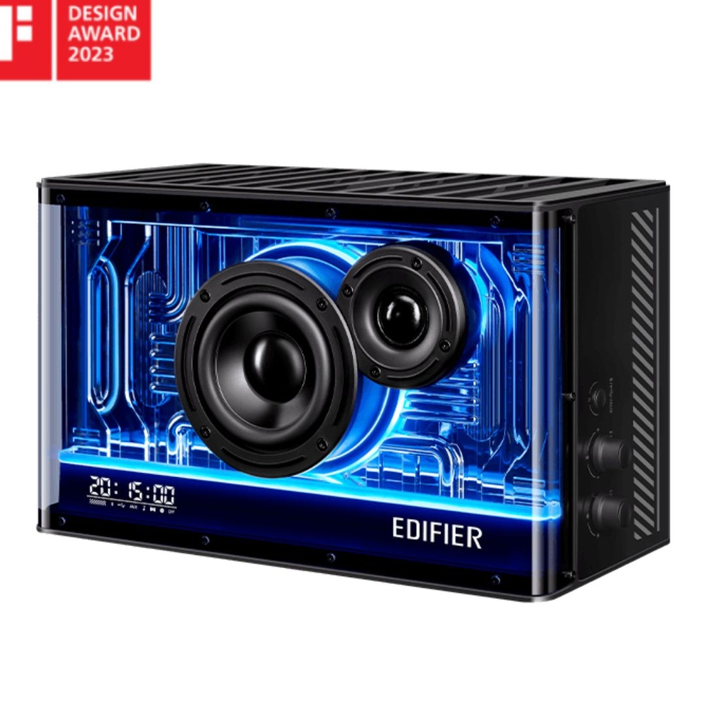 [6923520269990] 6923520269990 Edifier QD35 Tabletop Bluetooth Speaker with GaN charger - Black