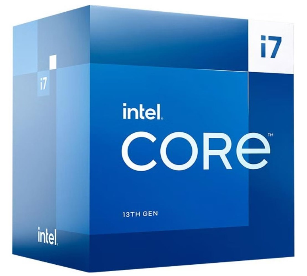 [5032037260213] Intel i7 13700 CPU 4.1GHz (5.2GHz Turbo) 13th Gen LGA1700 16-Cores 24-Threads 30MB 65W UHD Graphics 770 Retail Raptor Lake with Fan (LS)