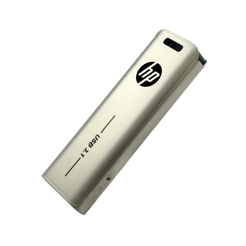 [4712847098107] 4712847098107 HP X796W 128GB USB 3.1 Type-A 70MB/s Flash Drive Memory Stick Thump Key 0°C to 60°C 5V Capless Push-Pull Design External Storage for Windows 10 1