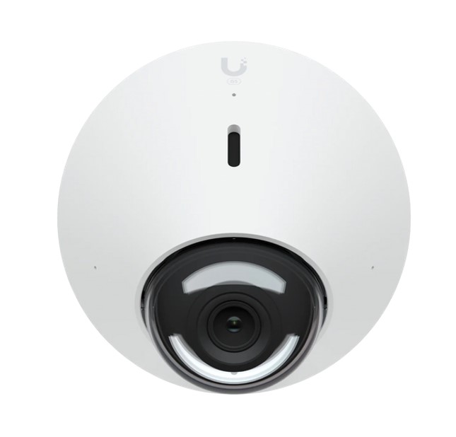 [810084690208] Ubiquit UniFi Protect Cam Dome Camera G5, 2K HD PoE Ceiling Camera, Polycarbonate Housing, Partial Outdoor Capable, Vandal resistant, 2Yr Warr
