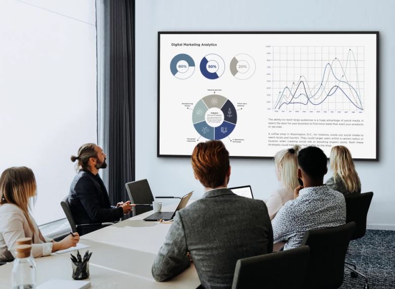 [766907017472] ViewSonic 55" 4K Commercial Display. 24/7 playback, 24/7, USB-C 65w, Remote Device Management with myViewBoard. ProAV 3Yrs AR