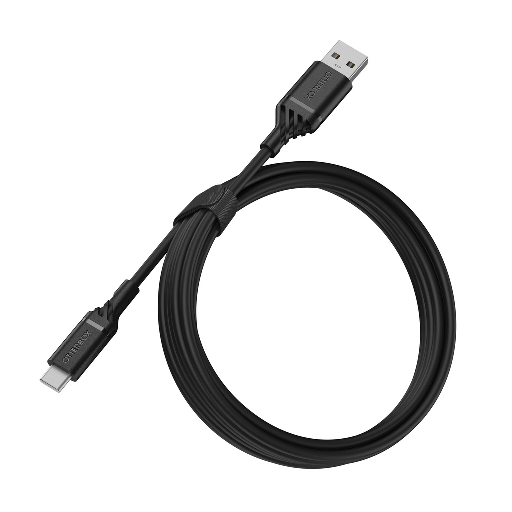[660543416463] OtterBox USB-C to USB-A Cable (2M) - (78-51410), Samsung Galaxy, Apple iPhone, iPad, MacBook, Google, Oppo, Nokia, 2 Years Warranty