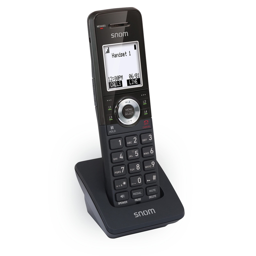 [4260059582926] SNOM M10 Office Handset, Headset Connectable, Backlit Keypad, Long Standby time, Advanced Audio Quality **IPS-M10-PP**