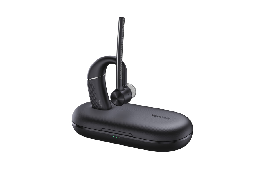 [6938818318885] 6938818318885 Yealink BH71 Pro Bluetooth Wireless Mono Headset,USB-C-A,Mobile/PC,4-Mic Noise Cancellation,Hybrid Worker,130FT Range, 10H Talk Time