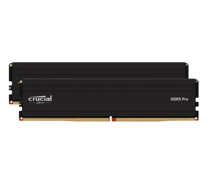 [649528937803] 649528937803 Crucial Pro 32GB (2x16GB) DDR5 UDIMM 5600MHz CL46 Black Heat Spreader Support Intel XMP AMD Ryzen for Desktop PC Gaming Memory