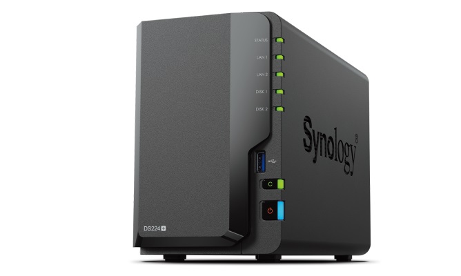 [846504005253] 846504005253 Synology DS224+ 2 Bay NAS Intel Celeron J4025 2-core 2.0 GHz 2 GB DDR4 non-ECC SATA HDD/SSD 2 RJ-45 1GbE LAN 2 USB 3.0 Port Hot swappable