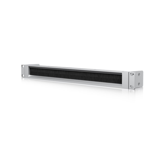 [810010079985] 810010079985 Ubiquiti 1U Rack Mount OCD Panel Brush, Silver Brush Panel, Compatible With The Toolless Mini Rack,  2Yr Warr