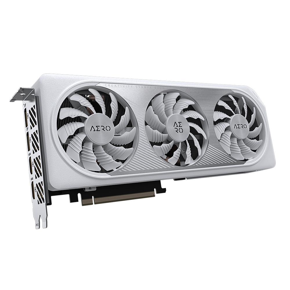 [4719331313449] 4719331313449 Gigabyte nVidia GeForce RTX 4060 Ti AERO OC 8GD GDDR6 Video Card, PCI-E 4.0, 2580MHz Core Clock, 2x DP 1.4a, 1x HDMI 2.1a