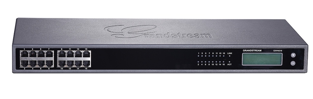 [6947273704409] 6947273704409 Grandstream GXW4216V2 16 Port FXS Analogue VoIP Gateway