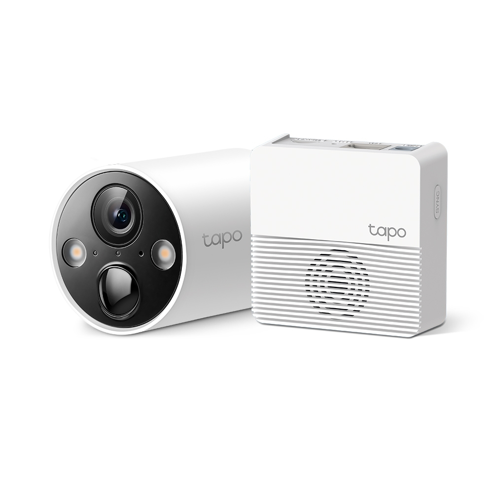 [4897098685105] 4897098685105 TP-Link Tapo C420S1 Smart Wire-Free Security Camera System, 1-Camera System, 2K (2560x1440) 4MP, 2.4 GHz, 5200mAh rechargeable lithium-ion battery, Su