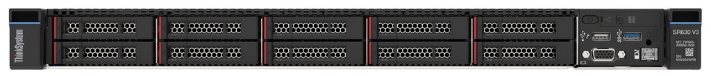 [7D73A01PAU] LENOVO ThinkSystem SR630 V3, 1xIntel Xeon Silver 4410Y 12C 2.0-3.0GHz 145W, SFF, 1x16GB 1Rx8, ThinkSystem RAID 5350-8i PCIe 12Gb Internal Adapter, 1x7