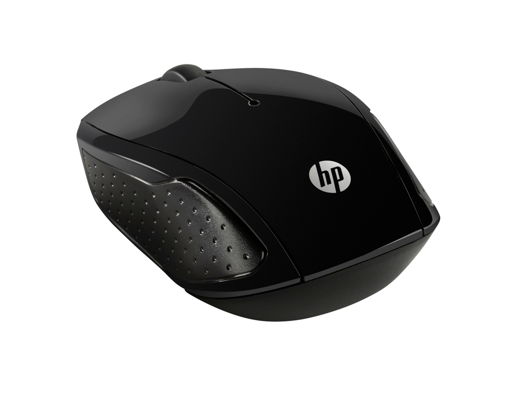 [889899982709] 889899982709 HP 200 Wireless Mouse Radio Frequency USB Optical 2 Button Black 1000 dpi Scroll Wheel Symmetrica