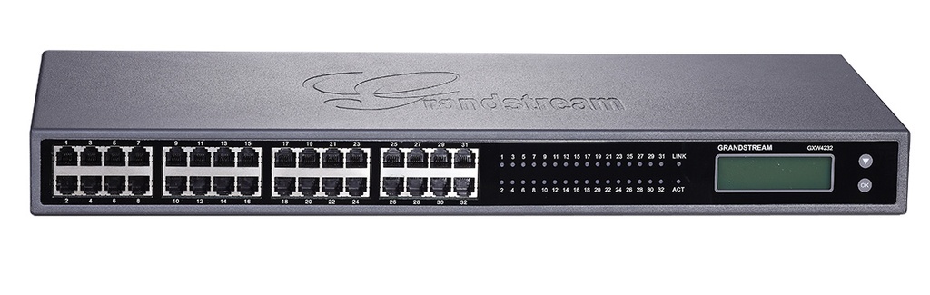 [6947273704379] 6947273704379 Grandstream GXW4232V2VoIP gateway w/ 32 telephone FXS ports