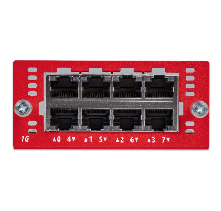 [NWG-WG9022] WatchGuard Firebox M 3rd Gen 8 x 1 Gb Copper Module