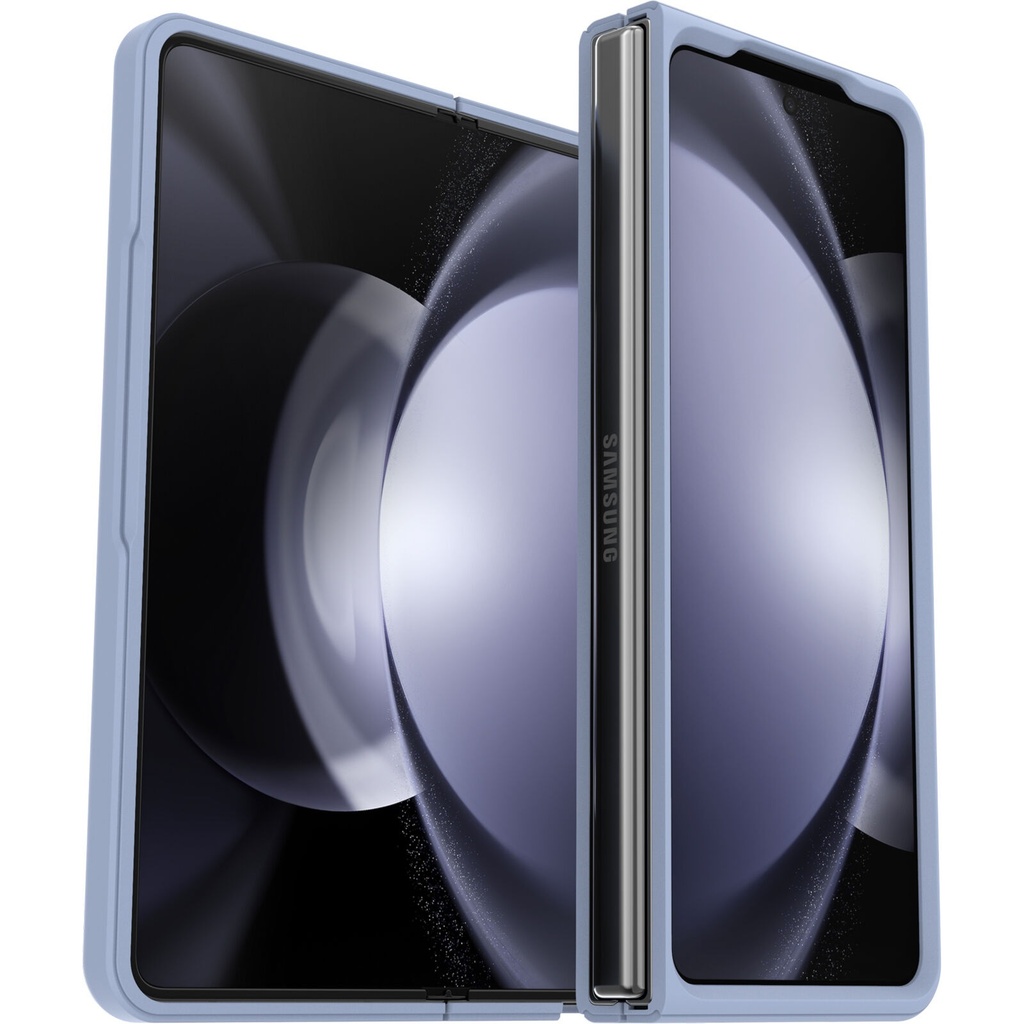 [840304741724] 840304741724 OtterBox Thin Flex Samsung Galaxy Z Fold5 5G (7.6") Case Blue/Clear-(77-93783),Antimicrobial,DROP+ Military Standard,Raised Edges,7 Years Warranty