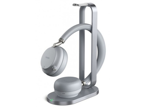 [6938818310308] 6938818310308 Yealink TEAMS-BH76-CH-BL-C Teams Certified Bluetooth Wireless Stereo Headset, Black, ANC, USB-C, Includes Charging Stand, Rectractable Microphone