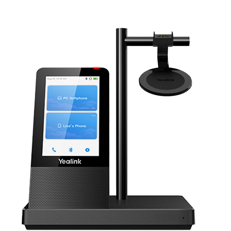 [6938818308305] 6938818308305 Yealink WHB660 Replacement DECT 6.0 Wireless Base with Touch Screen for WH66 MS and UC Headsets