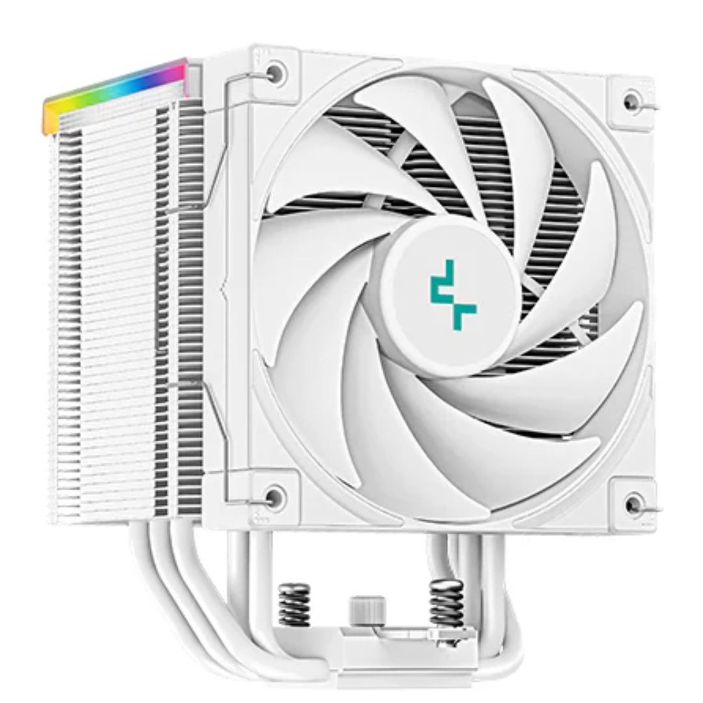 [6933412728276] 6933412728276 DeepCool AK500 DIGITAL WHITE High-Performance CPU Cooler, 5 Copper Heat Pipes, Single-Tower Heatsink, 120mm FDB PWM Fan, 240W LGA1700/AM5 SUPPORT