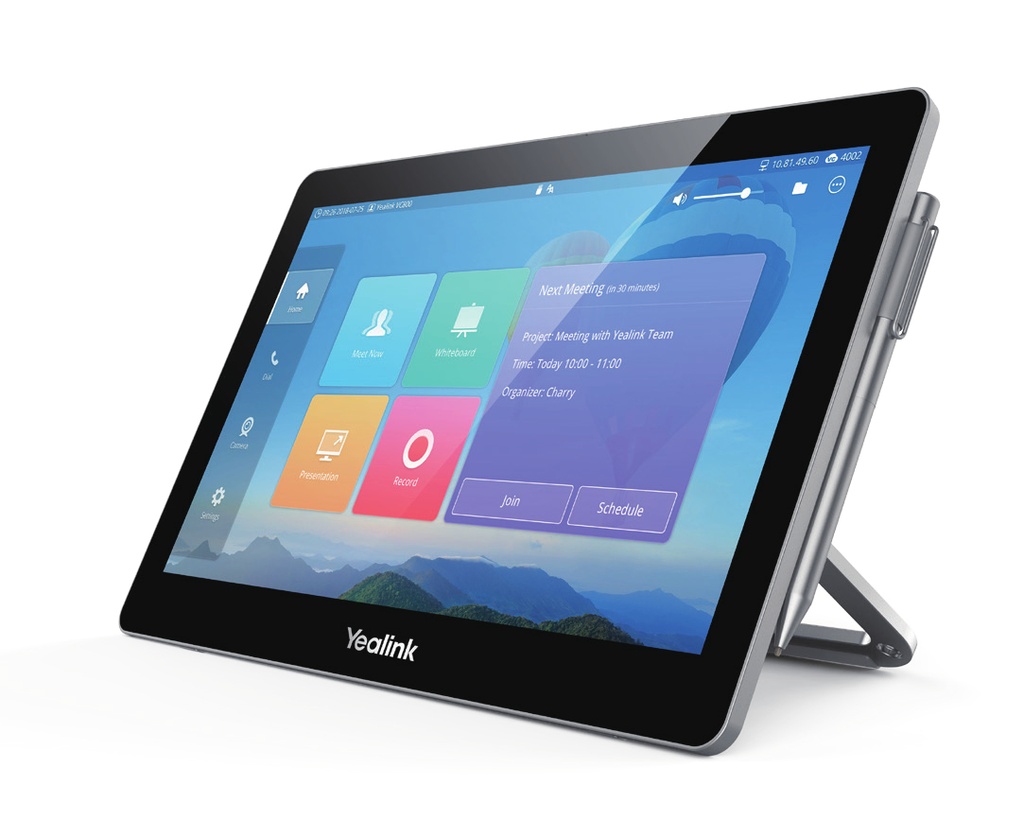 [6938818303201] 6938818303201 Yealink CTP20 Collaboration Touch Panel, Multiple Participants Can Annotate At The Same Time With Various Kinds of Markups