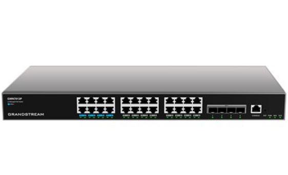 [6947273704096] 6947273704096 Grandstream GWN7813P Enterprise-Grade Layer 3 Managed Network Switches. 60W(1-8,PoE++) 30W(9-24) 360W POE30W(9-24)