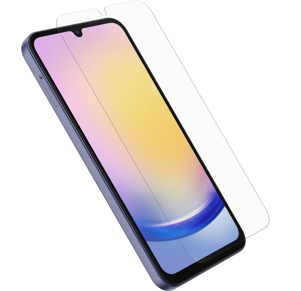 [840304728770] OtterBox Glass Samsung Galaxy A25 5G (6.5") Screen Protector - Clear (77-92487), Anti-Scratch Defense, Smudge  Fingerprint Resistant,2 Years Warranty