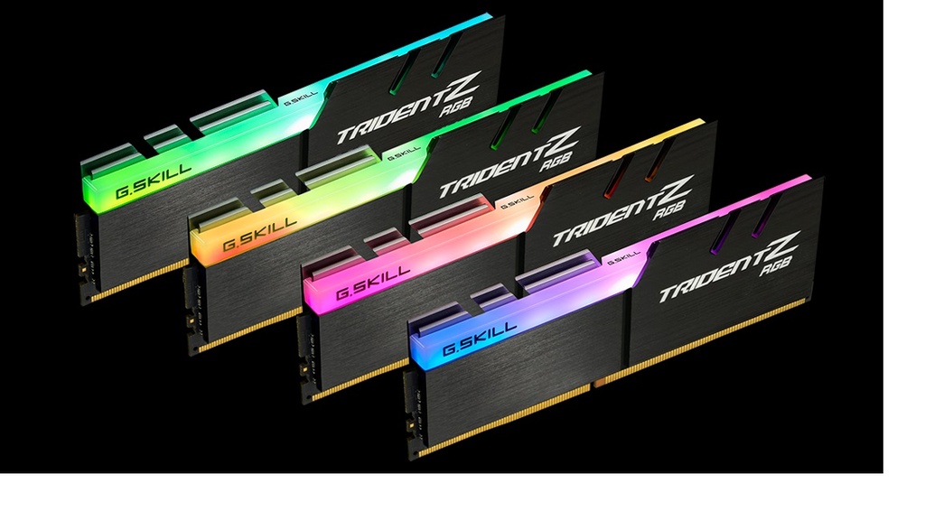 [4713294223517] G.SKILL F4-3600C16Q-64GTZRC 64GB (4 x 16GB)/ PC4-28800 / DDR4 3600 Mhz/ Timings 16-19-19-39/ Voltage 1.35V/ TZ R