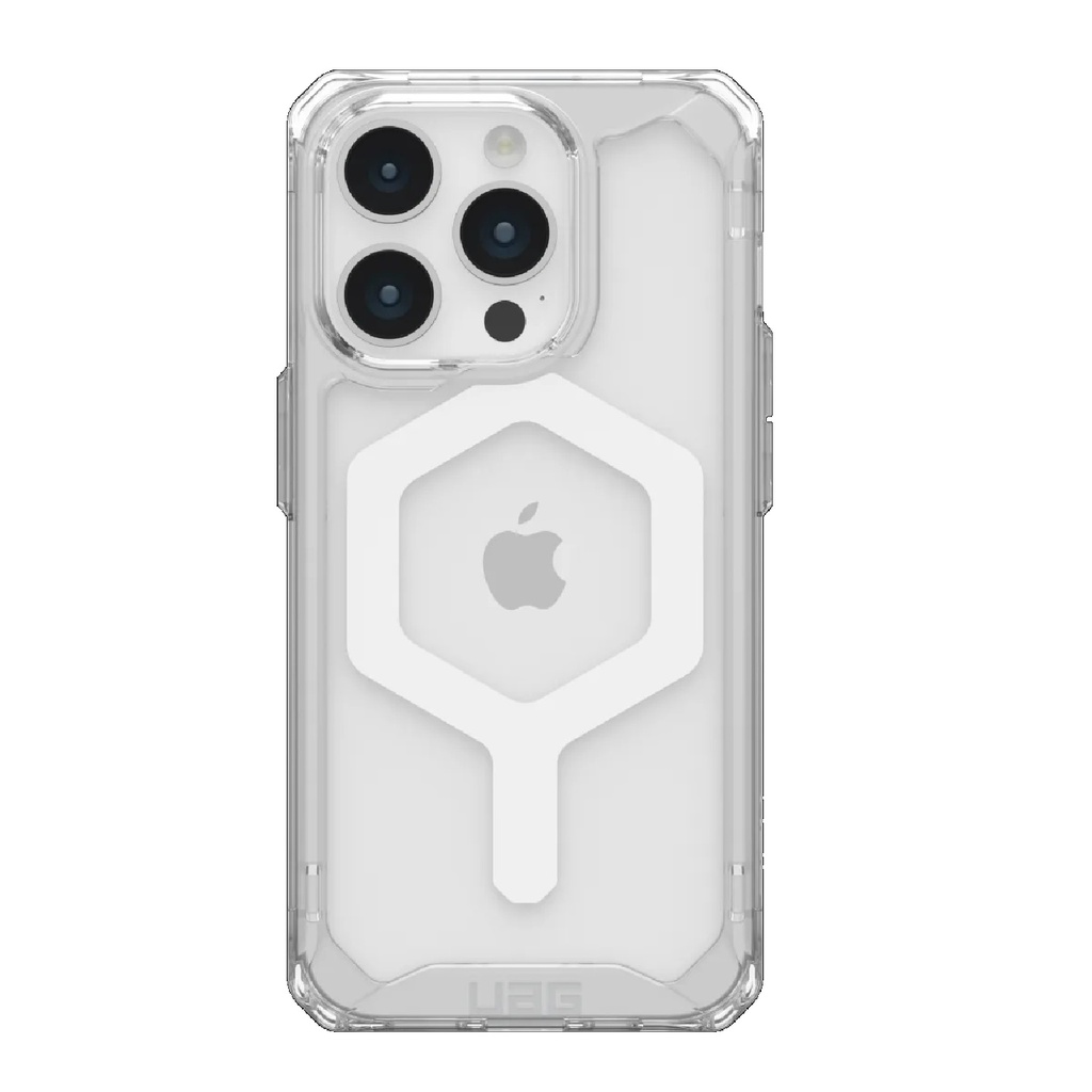 [840283909580] 840283909580 UAG Plyo MagSafe Apple iPhone 15 Pro (6.1") Rugged Case - Ice/White (114286114341), 16ft. Drop Protection (4.8M), 10 Years Warranty