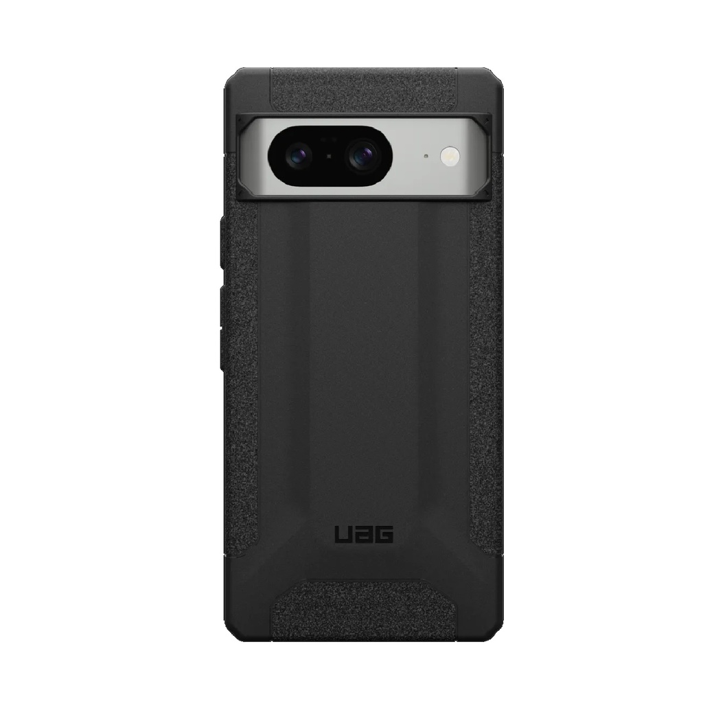 [840283911187] 840283911187 UAG Scout Google Pixel 8 (6.2") Rugged Case - Black (614318114040), DROP+ Military Standard, Raised Screen Surround, Armored Shell, 10 Years Warranty
