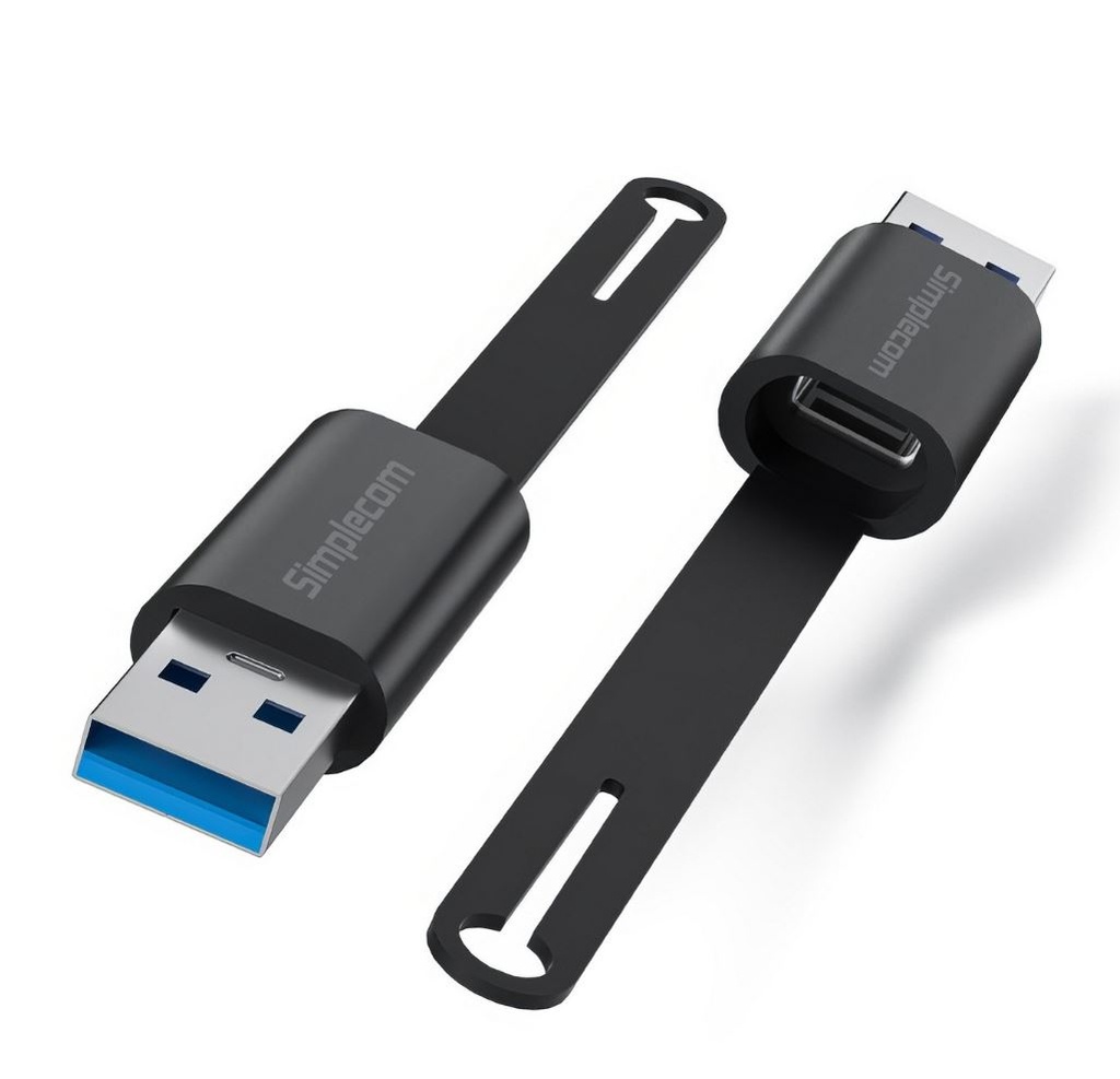 [9350414003427] 9350414003427 Simplecom CA132 USB-A Male to USB-C Female Adapter USB 3.2 Gen 2 Data  Charging Double-Side 10Gbps