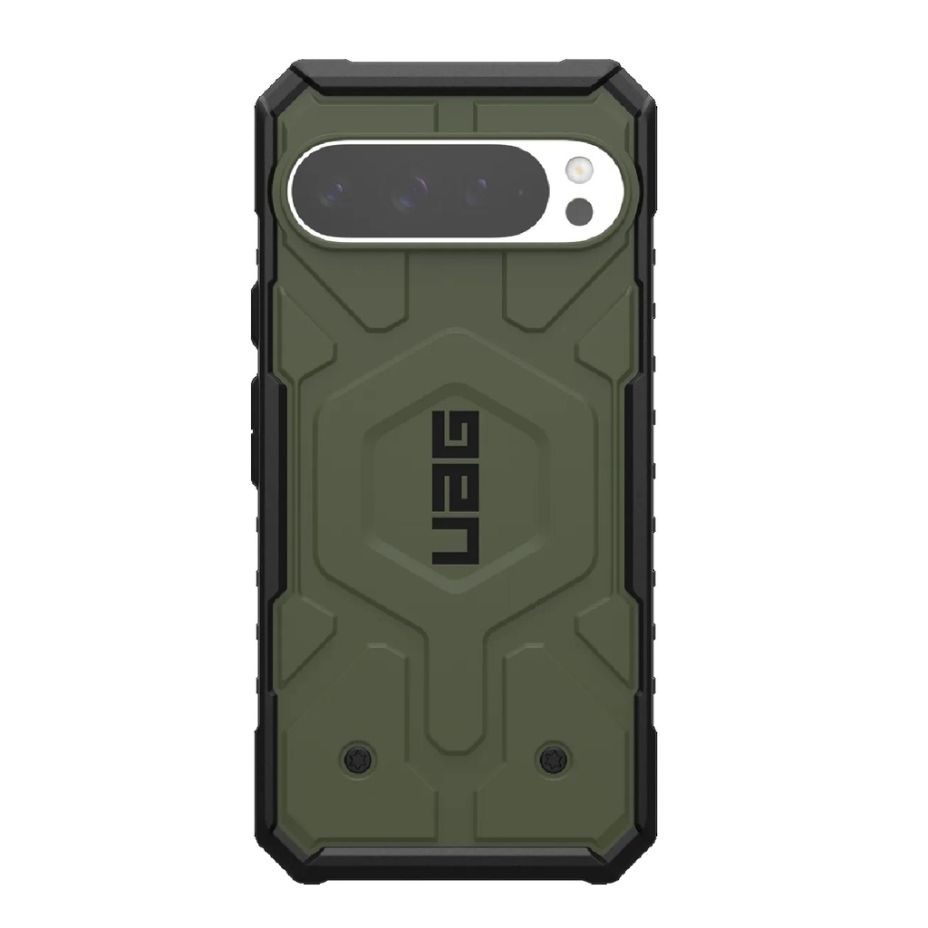 [840283916045] 840283916045 UAG Pathfinder Google Pixel 9 Pro XL (6.8") Rugged Case - Olive Drab (614452117272), 18 ft. Drop Protection (5.4M), Tactile Grip, 10 Years Warranty