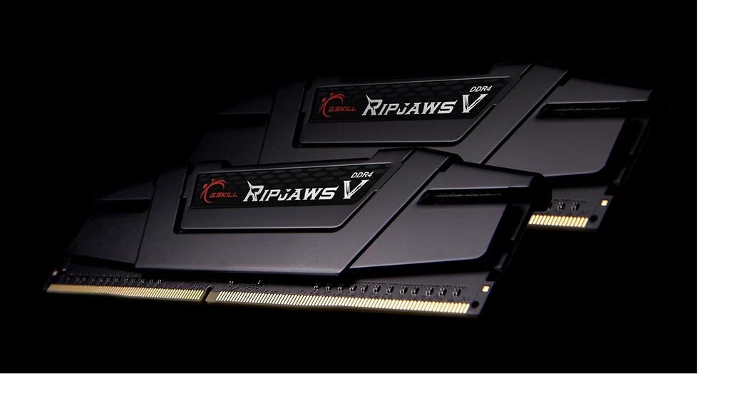[4713294224644] 4713294224644 G.SKILL F4-3200C16D-64GVK 64GB (2 x 32GB)/ PC4-25600 / DDR4 3200 Mhz/ Timings 16-18-18-38/ Voltage 1.35V/ RipjawsV