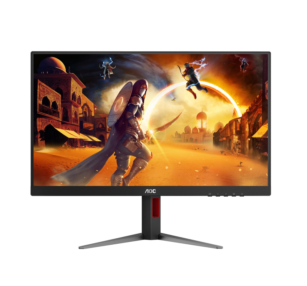 [6973985231551] 6973985231551 AOC 27" IPS 180Hz, 1ms, QHD 2560 x 1440, 350 cd/m2, HDR 400, HDMI 2.0 x 1, DP 1.4 x 1, Adaptive Sync, VESA 100, HAS,  Gaming Monitor