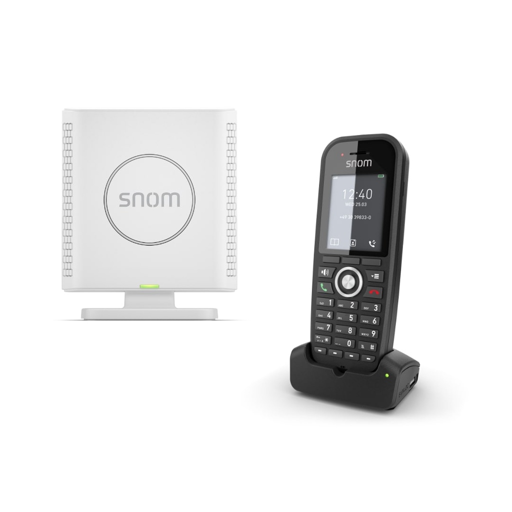 [4260059583756] 4260059583756 SNOM M430 bundle EU, M30  M400, PoE, Single Cell, Backlit Keyboard, Long Standby Time, Security (TLS  SRTP),  For PSU Use IPS-4661-AU