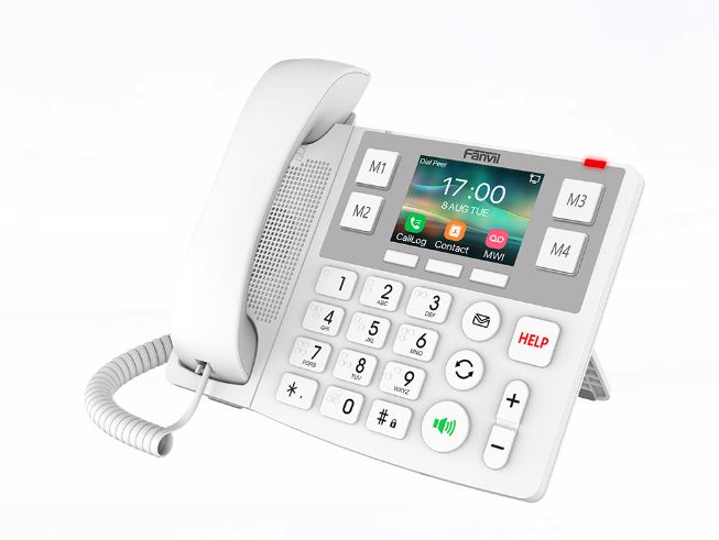 [IPF-X305] IPF-X305 Fanvil X305 Big Button IP Phone - 3.5" Colour Screen, 2 SIP Lines, HAC, Dual Gigabit Ports, Supports HD audio, PoE