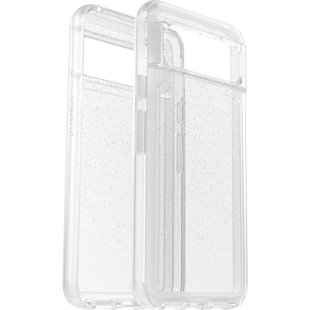 [840304746781] 840304746781 OtterBox Symmetry Clear Google Pixel 8 (6.2") Case Stardust (Clear Glitter) - (77-94213), DROP+ 3X Military Standard, Raised Edges, 7 Years Warranty