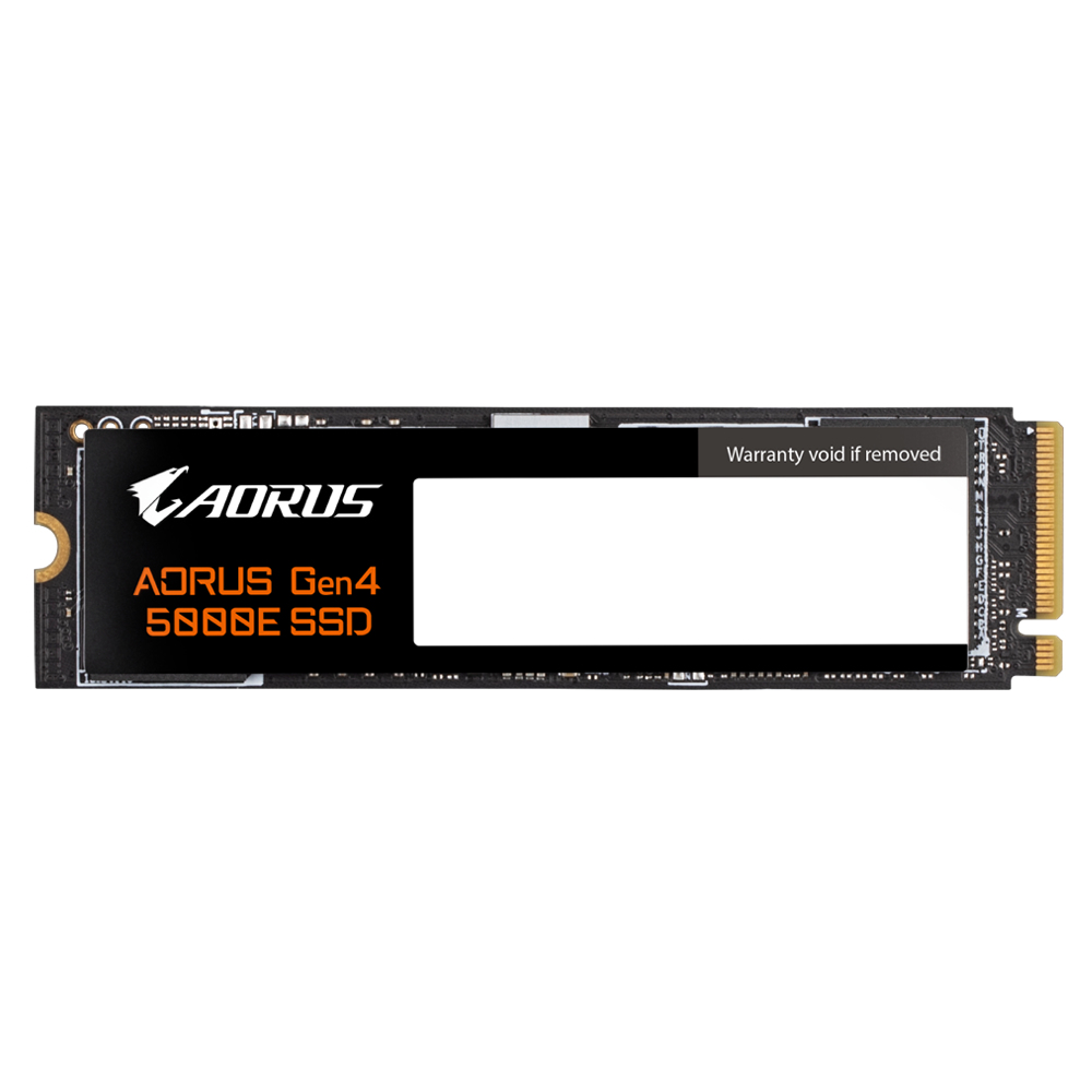 [4719331856458] 4719331856458 Gigabyte AORUS Gen4 5000E SSD 1024GB PCI-Express 4.0x4, NVMe 1.4, Sequential Read ~5000 MB/s, Sequential Write ~4600 MB/s