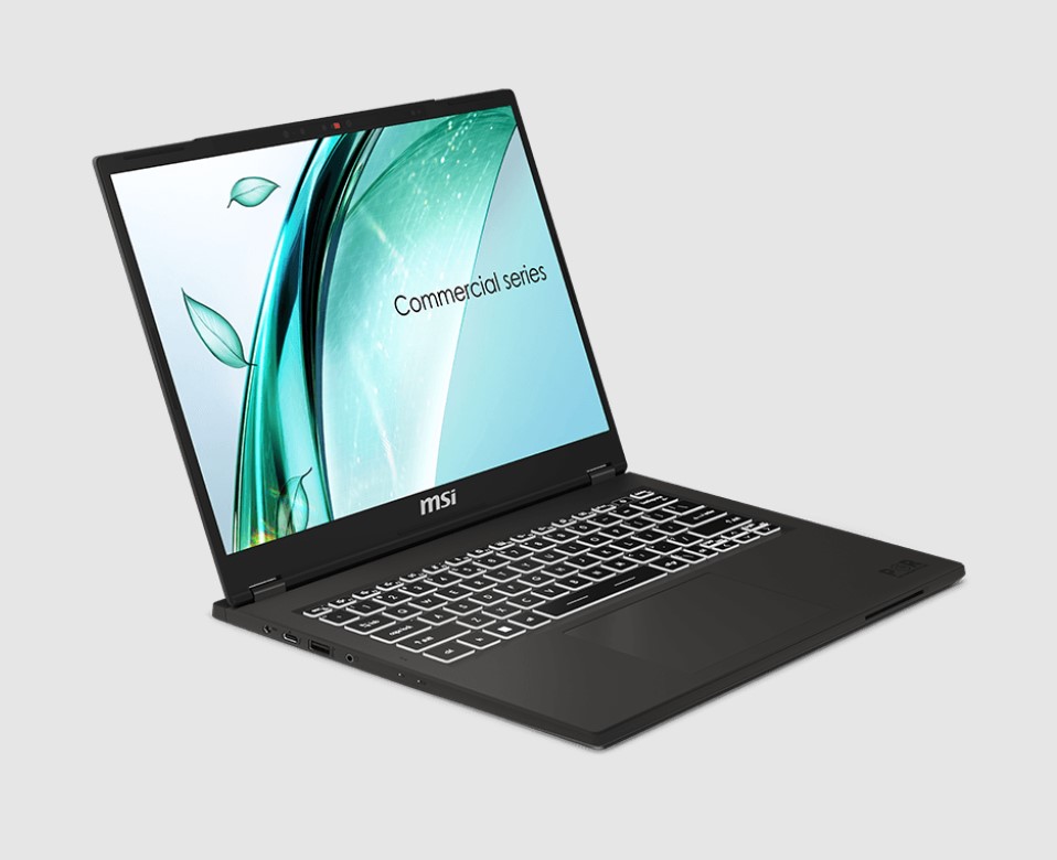 [824142348024] 824142348024 (Commercial) MSI Commercial Series Notebook 14" FHD Raptor Lake i5-13500H DDR IV 8GB*2  512GB SSD Windows11 Pro Intel Iris Xe Graphics